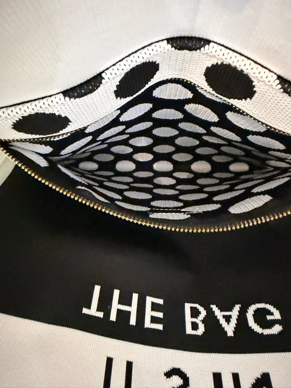 Black & White Statement Tote - 'It's In The Bag'